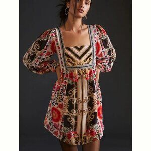Anthropologie Nikasha Floral Mini Dress